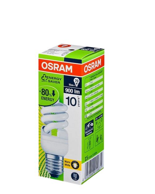 Osram Dstar Ampul 15W/827 E27